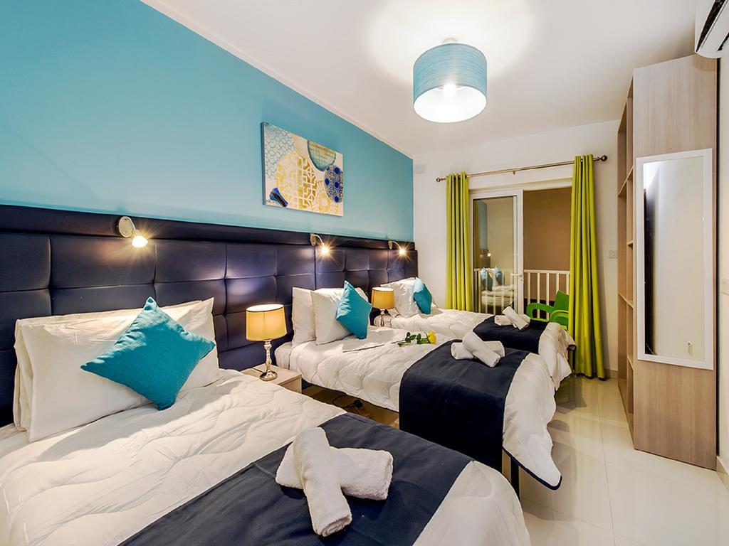 Bayside Apartments San Ġiljan Kültér fotó