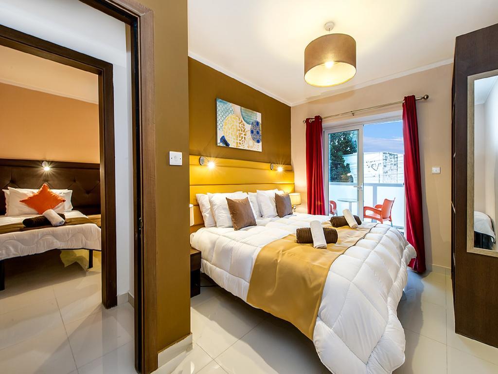 Bayside Apartments San Ġiljan Kültér fotó