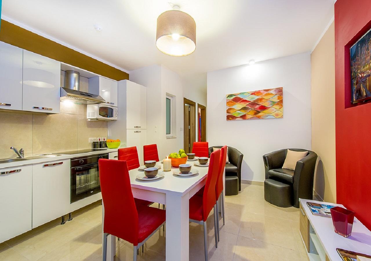 Bayside Apartments San Ġiljan Kültér fotó